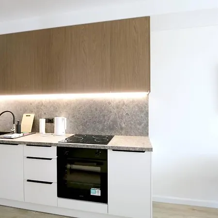 Stylish In Visoriai Fast Wi-fi شقة