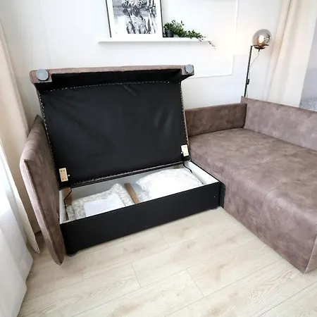 شقة Stylish In Visoriai Fast Wi-fi *